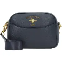 U.S. POLO ASSN. Sac à bandoulière 'Stanford' bleu foncé / or
