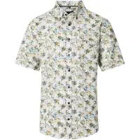 Casa Moda Casual Fit Chemise vert,