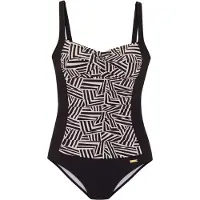 LASCANA Maillot de bain beige clair / noir