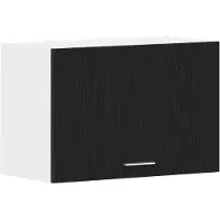 vidaXL Armoire suspendue Montage mural Riga Chêne noir 60 x 31 x 60 cm