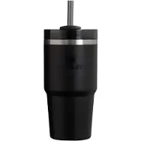 Stanley Quencher H2.O FlowState Tumbler gobelet en acier inoxydable avec paille petit format Black 2.0 1 pcs