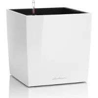 Lechuza Pot de Fleurs Auto-arrosant Lechuza Blanc 40 x 40 cm - Plastique Polypropylène Durable