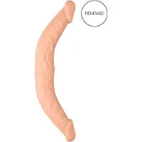 Realrock - gode double pénétration 36cm - réaliste couleur chair