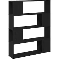 vidaXL Ensemble de meubles TV , 100 x 24 x 124,5 cm, noir, imitation chêne