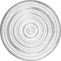 Nachtmann Ethno 2er Set Ø 32 cm, Assiettes, Transparent