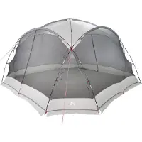 vidaXL Tente moustiquaire avec toit , grise, 434 x 434 x 230 cm