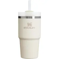 Stanley Quencher H2.O FlowState Tumbler gobelet en acier inoxydable avec paille petit format Cream 2.0 1 pcs