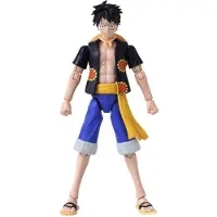 Bandai One Piece Luffy Dressrosa Figure Violet