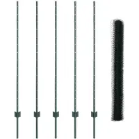 vidaXL Clôture en fil de fer soudé 10 x 1,4 m (L x H)