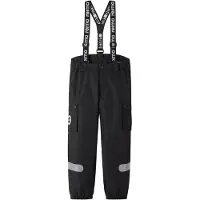 Reima Pantalon d'extérieur ' Tiksi ' gris clair / noir / blanc