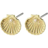 Pilgrim Boucles d'oreilles 'Opal' or / blanc perle