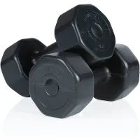 Gymstick Haltère Vinyl S 2 x 2 kg, noir 2 kg, noir 2 kg