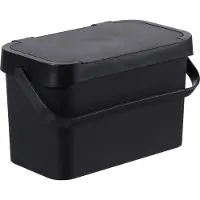 Orthex Seau à compost et déchets alimentaires 5 L - noir