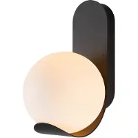 Nordlux DALIUS applique murale noir - lampe d'extérieur art déco, IP44, E27