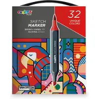 Carioca Sketch Marker Marker Pen Multicolore Enfants