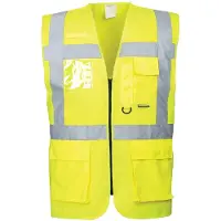 Portwest Gilet Haute Visibilité Executive-Berlin Jaune XS