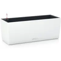 Lechuza Pot de Plante Rectangulaire Lechuza Blanc en Polypropylène