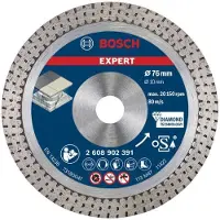 Bosch Accesorios Expert Hc Diamond Cutting Disc 76 Mm Argenté
