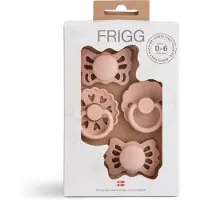 Kärkkäinen Baby's First Pacifier​ Floral heart tétine Blush
