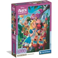 Clementoni , le Puzzle européen Made in Italie Puzzle Alice Au Pays Des Merveilles - 1000 pièces