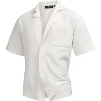 INDICODE JEANS Chemise 'Provo' blanc cassé