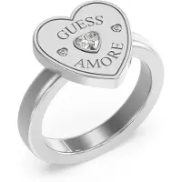GUESS Amore Ring Argenté 54 Femme