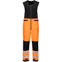 Portwest Combinaison imperméable Hv Pw3 (3L) - Taille XL - Orange/Noir -