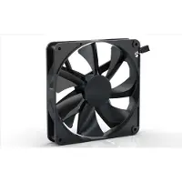 Noiseblocker Ventilateur 140 mm - 55 CFM - 20 dBA - NB-BlackSilentPro PK2 - Noir