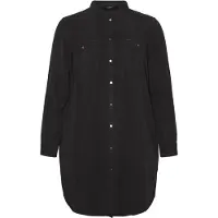 Vero moda Sila Mix Long Sleeve Dress Noir 52 Femme