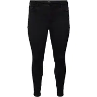 Vero moda Phia Skinny Fit Soft Vi110 High Waist Jeans Noir 50 / 32 Femme