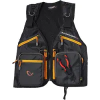 Savage Gear Pro Tact Spinning Fishing Vest Noir Homme