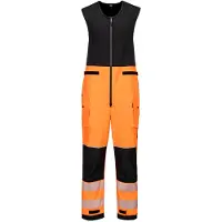 Portwest Combinaison imperméable Hv Pw3 (3l) - Taille L - Orange/Noir -