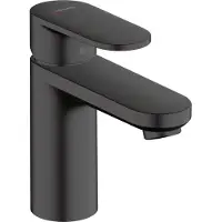 Hansgrohe Mitigeur de lavabo Vernis Blend avec tirette et vidage synthétique noir mat - 71551670