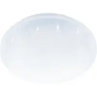 Eglo Plafonnier à LED POGLIOLA-S, 18W, 2050 lm, 4000K, 310 mm, effet cristal