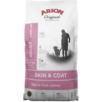 Arion Original Skin &amp; Coat Adult Medium Salmon Rice 2 kg