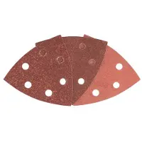 Bosch 2609256A54 Feuilles Abrasives Pour Ponceuses Delta Diamètre 93 Mm Nombre De Trous 6 Grain 240/2 Feuilles 60 Grain/2 Feuill