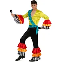 MOM Rumbero Costume Rouge S Enfants