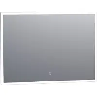Brauer Jade Miroir - 100x70cm - éclairage à LED à intensité variable - interrupteur tactile SP-JD100RH