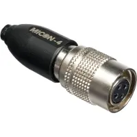 Rode RØDE MiCon-4, HS1-B HS1-P Lavalier PinMic PinMic-Long, Noir, Acier inoxydable, 11.6 mm, 36 mm, 11.6 mm, 13 g