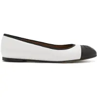 Isabel Bernard Ballerines noir / blanc