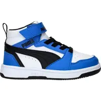 Puma Rebound V6 Mid AC PS Klittenband Hoog - Kobalt blauw - Maat 30