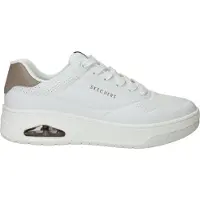SKECHERS Baskets basses 'Uno Court' blanc