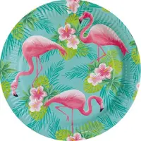 Amscan Teller Flamant Rose