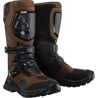 Leatt ADV HydraDri 7.5 Brown Waterproof Motorcycle Boots Taille 45.5