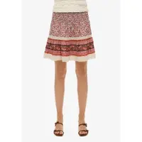Superdry pour femme. W7210348A Jupe patchwork multicolore (L), Casuel, Coton