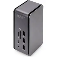 Digitus DA-70897 - Dockingstation - USB4 - HDMI, DP - GigE