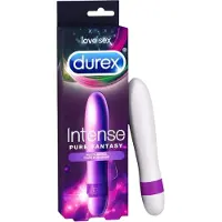 Durex Intense Pure Fantasy - vibromasseur bâton (blanc)