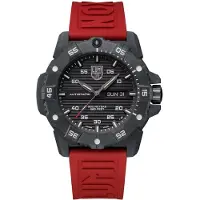 Luminox XS.3875 Montre de plongée automatique pour homme Master Carbon Seal rouge