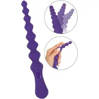 You2Toys - Dildo anal flexible à billes (violet)