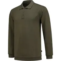 Tricorp 301005ArmyM Polosweater Boord (M)